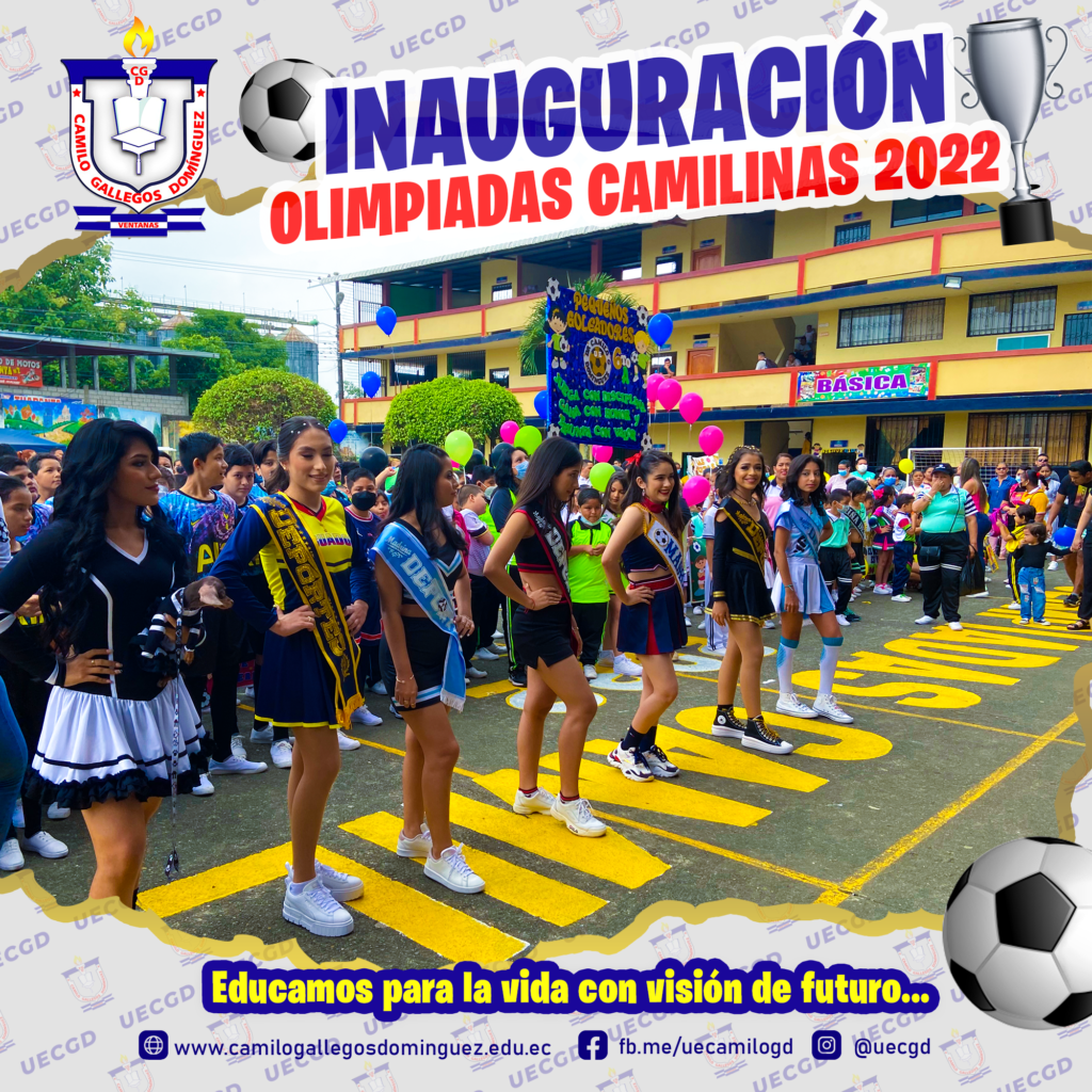 Inauguración de Olimpiadas Camilinas 2022