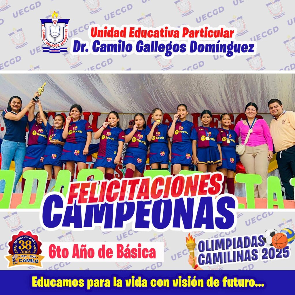 Campeones de las Olimpiadas Camilinas 2025